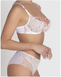 Soutien-gorge Corbeille Bien-être Lise Charmel Été Frivole (Blanc Frivole) -Sous Vêtement Boutique soutien gorge corbeille bien etre lise charmel ete frivole blanc frivole 3