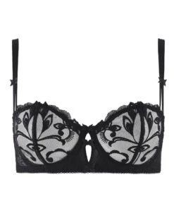 Soutien-gorge Corbeille Confort Aubade Au Bal De Flore (Noir) 11 Soutien-gorge Corbeille Confort Aubade Au Bal De Flore (Noir) -Sous Vêtement Boutique soutien gorge corbeille confort aubade au bal de flore noir 4