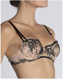 Soutien-gorge Corbeille Couture Verticale Lise Charmel Follement Sexy (Nude Sexy) -Sous Vêtement Boutique soutien gorge corbeille couture verticale lise charmel follement sexy nude sexy 2