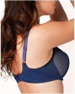 Soutien-gorge Corbeille Empreinte Garance (Indian Blue) -Sous Vêtement Boutique soutien gorge corbeille empreinte garance indian blue 2