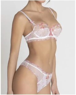 Soutien-gorge Corbeille Lise Charmel Été Frivole (Blanc Frivole) -Sous Vêtement Boutique soutien gorge corbeille lise charmel ete frivole blanc frivole 3