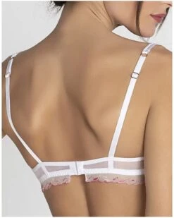 Soutien-gorge Corbeille Lise Charmel Été Frivole (Blanc Frivole) -Sous Vêtement Boutique soutien gorge corbeille lise charmel ete frivole blanc frivole 4