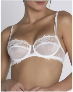 Produits populaires -Sous Vêtement Boutique soutien gorge corbeille lise charmel source beaute ecru nacre 1