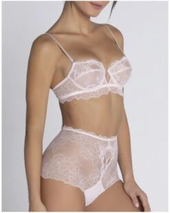 Soutien-gorge Corbeille Lise Charmel Sublime En Dentelle (Rose Sublime) -Sous Vêtement Boutique soutien gorge corbeille lise charmel sublime en dentelle rose sublime 4