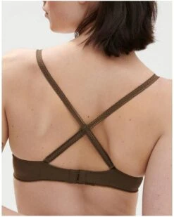 Simone Perele Soutien-gorge Corbeille Simone Pérèle Amazone (Vert Nomade) -Sous Vêtement Boutique soutien gorge corbeille simone perele amazone vert nomade 3