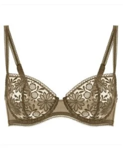 Simone Perele Soutien-gorge Corbeille Simone Pérèle Amazone (Vert Nomade) -Sous Vêtement Boutique soutien gorge corbeille simone perele amazone vert nomade 4