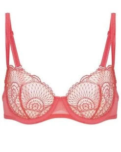 Simone Perele Soutien-gorge Corbeille Simone Pérèle Reflet (Papaye) -Sous Vêtement Boutique soutien gorge corbeille simone perele reflet papaye 2
