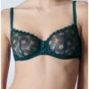 Simone Perele Soutien-gorge Corbeille Simone Pérèle Utopia (Vert Anglais) -Sous Vêtement Boutique soutien gorge corbeille simone perele utopia vert anglais
