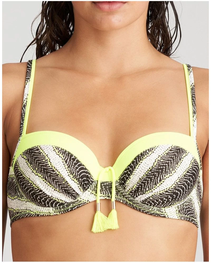 Soutien-gorge De Bain Balconnet Marie Jo Bain Murcia (Yellow Flash) 4 Soutien-gorge De Bain Balconnet Marie Jo Bain Murcia (Yellow Flash) – Image 2
