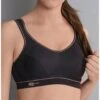 Soutien-gorge De Sport Anita Active Extrême Control (Noir/Doré) -Sous Vêtement Boutique soutien gorge de sport anita active extreme control noirdore