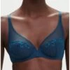 Simone Perele Soutien-gorge Décolleté Plongeant Simone Pérèle Délice (Bleu Prestige) 1 Simone Perele Soutien-gorge Décolleté Plongeant Simone Pérèle Délice (Bleu Prestige) -Sous Vêtement Boutique soutien gorge decollete plongeant simone perele delice bleu prestige