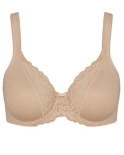 Soutien-gorge Emboîtant Triumph Modern Lace+Cotton (Beige) 7 Soutien-gorge Emboîtant Triumph Modern Lace+Cotton (Beige) -Sous Vêtement Boutique soutien gorge emboitant triumph modern lacecotton beige 2