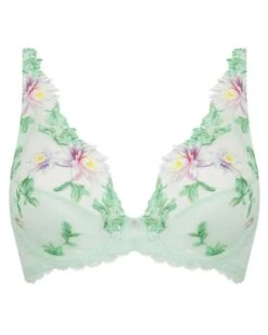 Soutien-gorge Glamour Lise Charmel Amour Nymphea (Jade Aqua) -Sous Vêtement Boutique soutien gorge glamour lise charmel amour nymphea jade aqua 3