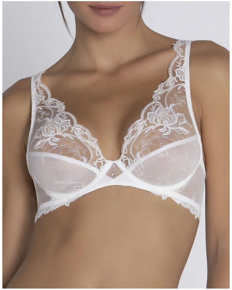 Soutien-gorge Glamour Lise Charmel Source Beauté (Ecru Nacre) 4 Soutien-gorge Glamour Lise Charmel Source Beauté (Ecru Nacre) – Image 2