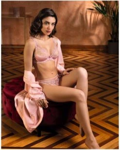 Soutien-gorge Glamour Lise Charmel Splendeur Soie (Splendeur Rose) -Sous Vêtement Boutique soutien gorge glamour lise charmel splendeur soie splendeur rose 3