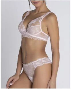 Soutien-gorge Glamour Lise Charmel Sublime En Dentelle (Rose Sublime) -Sous Vêtement Boutique soutien gorge glamour lise charmel sublime en dentelle rose sublime 3