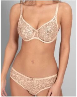 Soutien-gorge Moulé Classique Armatures Empreinte Allure (Amande) 12 Soutien-gorge Moulé Classique Armatures Empreinte Allure (Amande) -Sous Vêtement Boutique soutien gorge moule classique armatures empreinte allure amande 4