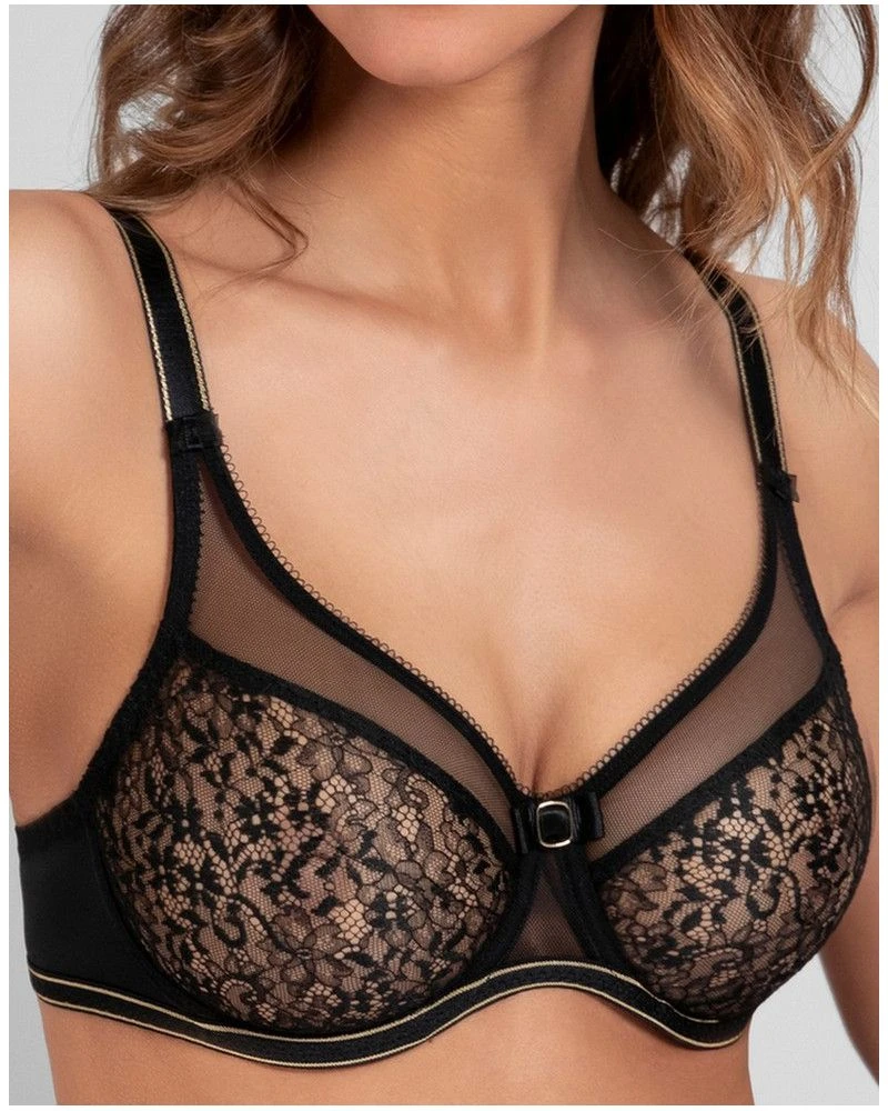 Soutien-gorge Moulé Grand Maintien Classique Armatures Empreinte Allure (Noir) 5 Soutien-gorge Moulé Grand Maintien Classique Armatures Empreinte Allure (Noir) – Image 3