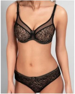 Soutien-gorge Moulé Grand Maintien Classique Armatures Empreinte Allure (Noir) 12 Soutien-gorge Moulé Grand Maintien Classique Armatures Empreinte Allure (Noir) -Sous Vêtement Boutique soutien gorge moule grand maintien classique armatures empreinte allure noir 4