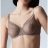 Simone Perele Soutien-gorge Moulé Simone Pérèle Comète (Marron Glacé) -Sous Vêtement Boutique soutien gorge moule simone perele comete marron glace