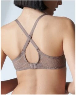 Simone Perele Soutien-gorge Moulé Simone Pérèle Comète (Marron Glacé) -Sous Vêtement Boutique soutien gorge moule simone perele comete marron glace 2