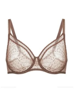 Simone Perele Soutien-gorge Moulé Simone Pérèle Comète (Marron Glacé) -Sous Vêtement Boutique soutien gorge moule simone perele comete marron glace 3