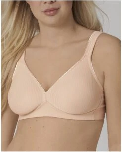 Soutien-gorge Moulé Triumph Modern Soft+Cotton (Beige) -Sous Vêtement Boutique soutien gorge moule triumph modern softcotton beige 2