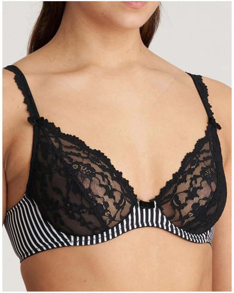 Soutien-gorge Plongeant Marie Jo Sydny (Tuxedo Black) 3 Soutien-gorge Plongeant Marie Jo Sydny (Tuxedo Black) – Image 2