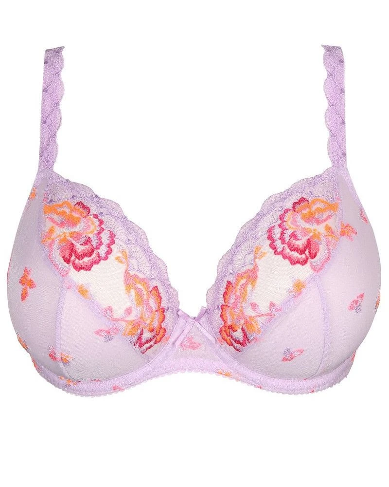Soutien-gorge Plunge Balconnet Prima Donna Palace Garden (Pastel Lavender) 6 Soutien-gorge Plunge Balconnet Prima Donna Palace Garden (Pastel Lavender) – Image 4