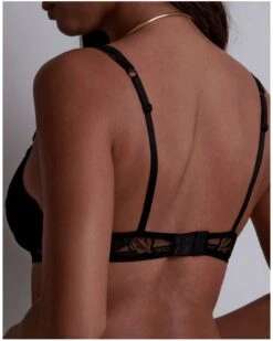 Soutien-gorge Plunge Coussinet Aubade Coeur à Corps (Noir) 9 Soutien-gorge Plunge Coussinet Aubade Coeur à Corps (Noir) -Sous Vêtement Boutique soutien gorge plunge coussinet aubade coeur a corps noir 3