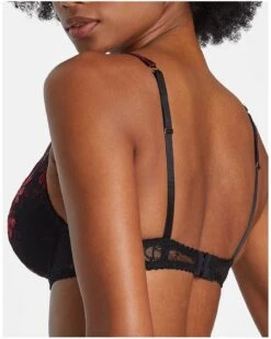 Soutien-gorge Plunge Foulard Aubade Mélodie D'été (Black Cherry) -Sous Vêtement Boutique soutien gorge plunge foulard aubade melodie d ete black cherry 3