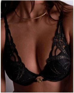Soutien-gorge Plunge Foulard Aubade X Elie Saab My Desire (Secret Date) -Sous Vêtement Boutique soutien gorge plunge foulard aubade x elie saab my desire secret date 2