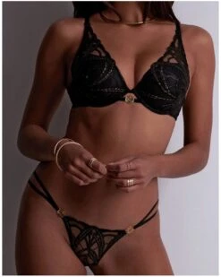 Soutien-gorge Plunge Foulard Aubade X Elie Saab My Desire (Secret Date) -Sous Vêtement Boutique soutien gorge plunge foulard aubade x elie saab my desire secret date 3