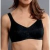 Soutien-gorge Sans Armature Anita Airita (Noir) -Sous Vêtement Boutique soutien gorge sans armature anita airita noir