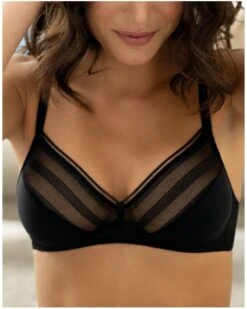 Soutien-gorge Sans Armature Antigel New Apesanteur (Noir)