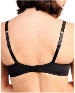 Soutien-gorge Sans Armature Dentelle Plus Sans Complexe Coton D'arum (Noir) -Sous Vêtement Boutique soutien gorge sans armature dentelle plus sans complexe coton d arum noir 2