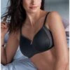 Soutien-gorge Sans Armature Rosa Faia Fleur (Anthracite) 2 Soutien-gorge Sans Armature Rosa Faia Fleur (Anthracite) -Sous Vêtement Boutique soutien gorge sans armature rosa faia fleur anthracite