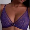 Soutien-gorge Triangle Armatures Aubade Illusion Fauve (Ultraviolet) -Sous Vêtement Boutique soutien gorge triangle armatures aubade illusion fauve ultraviolet