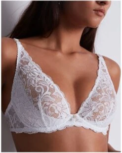 Soutien-gorge Triangle Avec Armatures Aubade Mon Bijou (Blanc)