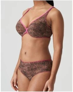 Soutien-gorge Triangle Prima Donna Twist Café Plume (Cheetah) -Sous Vêtement Boutique soutien gorge triangle prima donna twist cafe plume cheetah 2