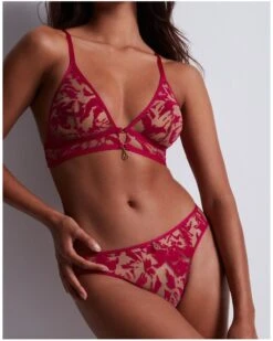 Soutien-gorge Triangle Sans Armature Aubade Wild Vibration (Hot Pink) 10 Soutien-gorge Triangle Sans Armature Aubade Wild Vibration (Hot Pink) -Sous Vêtement Boutique soutien gorge triangle sans armature aubade wild vibration hot pink 3
