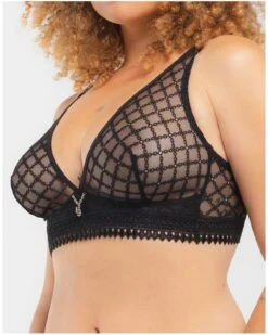 Soutien-gorge Triangle Sans Armature Louisa Bracq Paco (Noir)