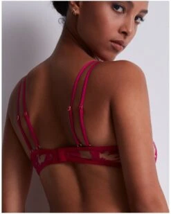 Soutien-gorge Triangle Ultra Plunge Aubade Wild Vibration (Hot Pink) -Sous Vêtement Boutique soutien gorge triangle ultra plunge aubade wild vibration hot pink 3