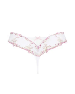 String Lise Charmel Été Frivole (Blanc Frivole) -Sous Vêtement Boutique string lise charmel ete frivole blanc frivole 6