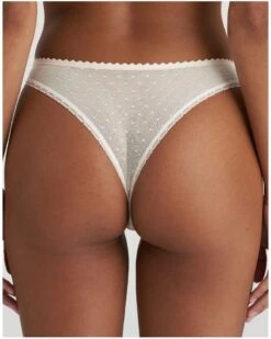 String Marie Jo Chen (Pearled Ivory) 12 String Marie Jo Chen (Pearled Ivory) -Sous Vêtement Boutique string marie jo chen pearled ivory 2