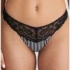 String Marie Jo Sydny (Tuxedo Black) 1 String Marie Jo Sydny (Tuxedo Black) -Sous Vêtement Boutique string marie jo sydny tuxedo black