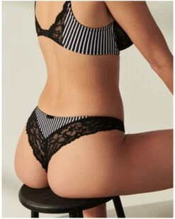 String Marie Jo Sydny (Tuxedo Black) 10 String Marie Jo Sydny (Tuxedo Black) -Sous Vêtement Boutique string marie jo sydny tuxedo black 2