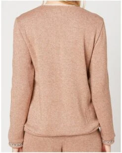 Sweat D'intérieur Maille Way Le Chat (Caramel) -Sous Vêtement Boutique sweat d interieur maille way le chat caramel 2