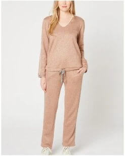 Sweat D'intérieur Maille Way Le Chat (Caramel) -Sous Vêtement Boutique sweat d interieur maille way le chat caramel 3