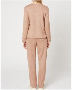 Sweat D'intérieur Maille Way Le Chat (Caramel) -Sous Vêtement Boutique sweat d interieur maille way le chat caramel 4